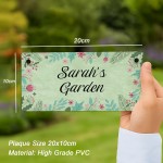 Garden Signs Personalised Novelty Garden Decor Garden Plaques