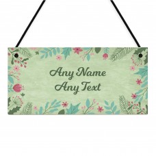 Outdoor Garden Sign Personalised Yard Sign Welcome Sign