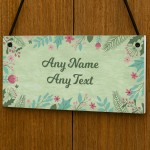 Outdoor Garden Sign Personalised Yard Sign Welcome Sign