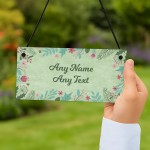 Outdoor Garden Sign Personalised Yard Sign Welcome Sign