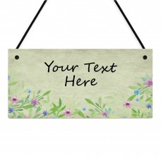 Garden Sign Personalised Yard Sign Welcome Sign Door Wall Sign