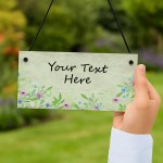 Garden Sign Personalised Yard Sign Welcome Sign Door Wall Sign