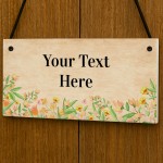 Garden Plaques For Yard Personalised Welcome Sign Door Wall Sign