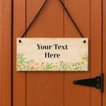 Garden Plaques For Yard Personalised Welcome Sign Door Wall Sign