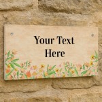 Garden Plaques For Yard Personalised Welcome Sign Door Wall Sign