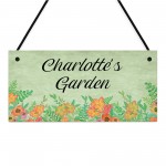 Garden Sign Personalised Garden Decor Garden Plaques For Outside Garden Sign Personalised Garden Decor Garden Plaques For Outside