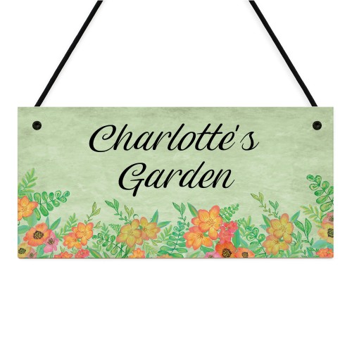 Garden Sign Personalised Garden Decor Garden Plaques For Outside Garden Sign Personalised Garden Decor Garden Plaques For Outside