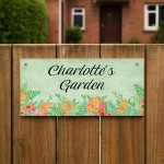 Garden Sign Personalised Garden Decor Garden Plaques For Outside Garden Sign Personalised Garden Decor Garden Plaques For Outside