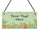 Garden Signs For Yard Personalised Welcome Sign Door Wall Sign