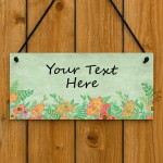 Garden Signs For Yard Personalised Welcome Sign Door Wall Sign