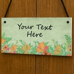 Garden Signs For Yard Personalised Welcome Sign Door Wall Sign