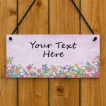 Personalised Outside Sign For Garden Plaque Yard Sign Welcome