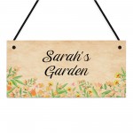 Personalised Garden Signs Garden Decor Outside Garden Signs