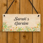 Personalised Garden Signs Garden Decor Outside Garden Signs