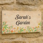 Personalised Garden Signs Garden Decor Outside Garden Signs