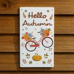 Autumn Decor Plaques Home Seasonal Decorations Leaves Pumpkins