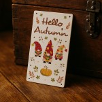 Hello Autumn Decorations Acrylic Plaque Leaves Pumpkin Decor Hello Autumn Decorations Acrylic Plaque Leaves Pumpkin Decor