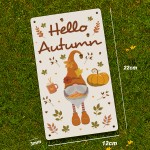 Hello Autumn Decorations Acrylic Wall Plaque Printed Leaves Hello Autumn Decorations Acrylic Wall Plaque Printed Leaves