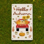 Autumn Wall Plaque Decorations Autumn ifts Leaves Pumpkins