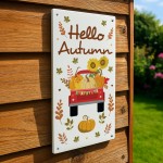 Autumn Wall Plaque Decorations Autumn ifts Leaves Pumpkins
