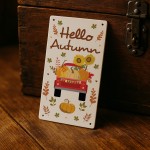 Autumn Wall Plaque Decorations Autumn ifts Leaves Pumpkins