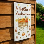 Autumn Wall Decorations Autumn Gifts Acrylic White Wall Plaque