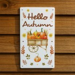 Autumn Wall Decorations Autumn Gifts Acrylic White Wall Plaque