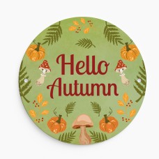 Hello Autumn Hanging Acrylic Plaque Autumn Decor Autumn Gifts