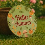 Hello Autumn Hanging Acrylic Plaque Autumn Decor Autumn Gifts Hello Autumn Hanging Acrylic Plaque Autumn Decor Autumn Gifts