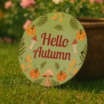 Hello Autumn Hanging Acrylic Plaque Autumn Decor Autumn Gifts Hello Autumn Hanging Acrylic Plaque Autumn Decor Autumn Gifts