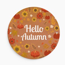 Autumn Decor Sign Hello Autumn Hanging Plaque Autumn Gift
