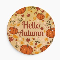 ello Autumn Sign Autumn Decor Hanging Acrylic Plaque Autumn Gift
