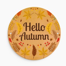 Hello Autumn Decorations Hanging Acrylic Plaque Autumn Gifts