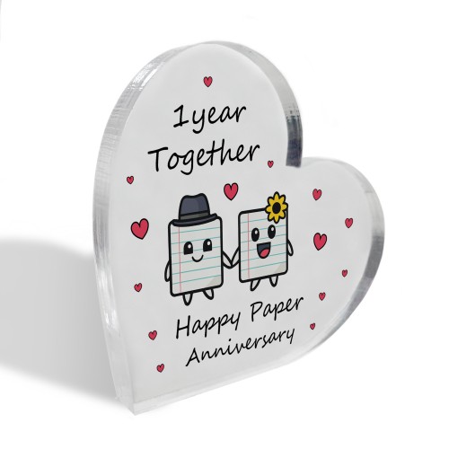 1st Anniversary Plaque Gifts For Wife Husband Paper Anniversary 1st Anniversary Plaque Gifts For Wife Husband Paper Anniversary