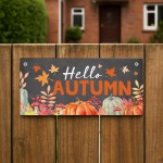 Autumn Home Decor Hanging Sign For Famiy Friend Seasonal Sign