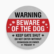 Warning Sign For Dog Do Not Enter Acrylic Sign Keep Gate Sign