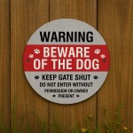 Warning Sign For Dog Do Not Enter Acrylic Sign Keep Gate Sign