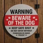 Warning Sign For Dog Do Not Enter Acrylic Sign Keep Gate Sign