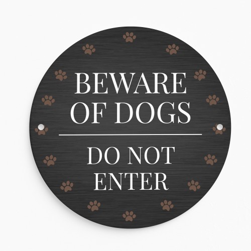 Beware Of Dogs Sign Do Not Enter Acrylic Sign Beware Sign
