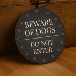 Beware Of Dogs Sign Do Not Enter Acrylic Sign Beware Sign