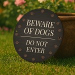 Beware Of Dogs Sign Do Not Enter Acrylic Sign Beware Sign