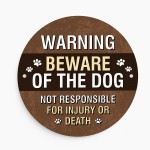 Beware of the Dog Sign Warning Acrylic Sign Beware Sign