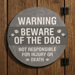 WARNING Sign For Home Beware of the Dog Sign Acrylic Sign WARNING Sign For Home Beware of the Dog Sign Acrylic Sign
