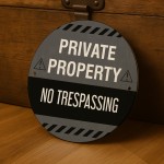 Private Property No Trespassing Signs Indoor and Outdoor Use K Private Property No Trespassing Signs Indoor and Outdoor Use K