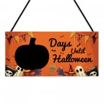 Halloween Countdown Decoration Sign Days Until Halloween 