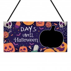 Halloween Countdown Plaque For Kid Children Days Until Halloween