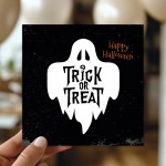 Ghost Halloween Card For Friend Daughter Son Couple Card For Him Ghost Halloween Card For Friend Daughter Son Couple Card For Him