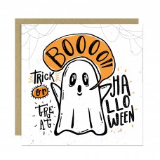 BOO Halloween Card For Friend Daughter Son Couple Card For Him