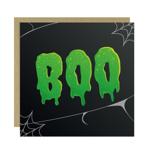 Novelty Halloween Card For Friend Daughter Son Couple BOO Card