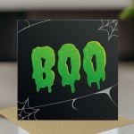 Novelty Halloween Card For Friend Daughter Son Couple BOO Card